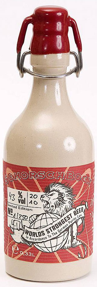 világ legerősebb sör schorschbrau shorschblock
